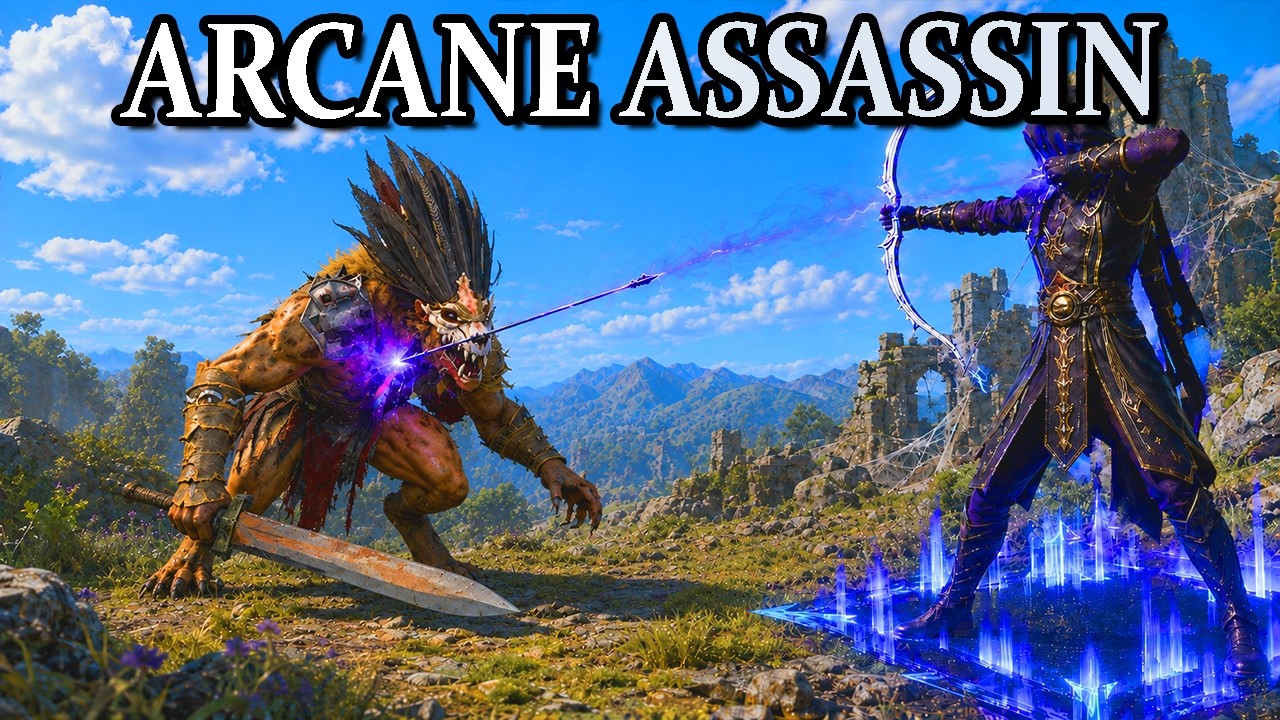 The Arcane Assassin Build is INSANE in Patch 8 of Baldur's Gate 3
