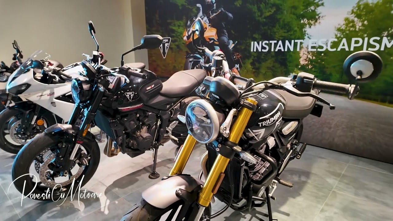 Flota de test de la magazinul Triumph București a fost pusă la vânzare