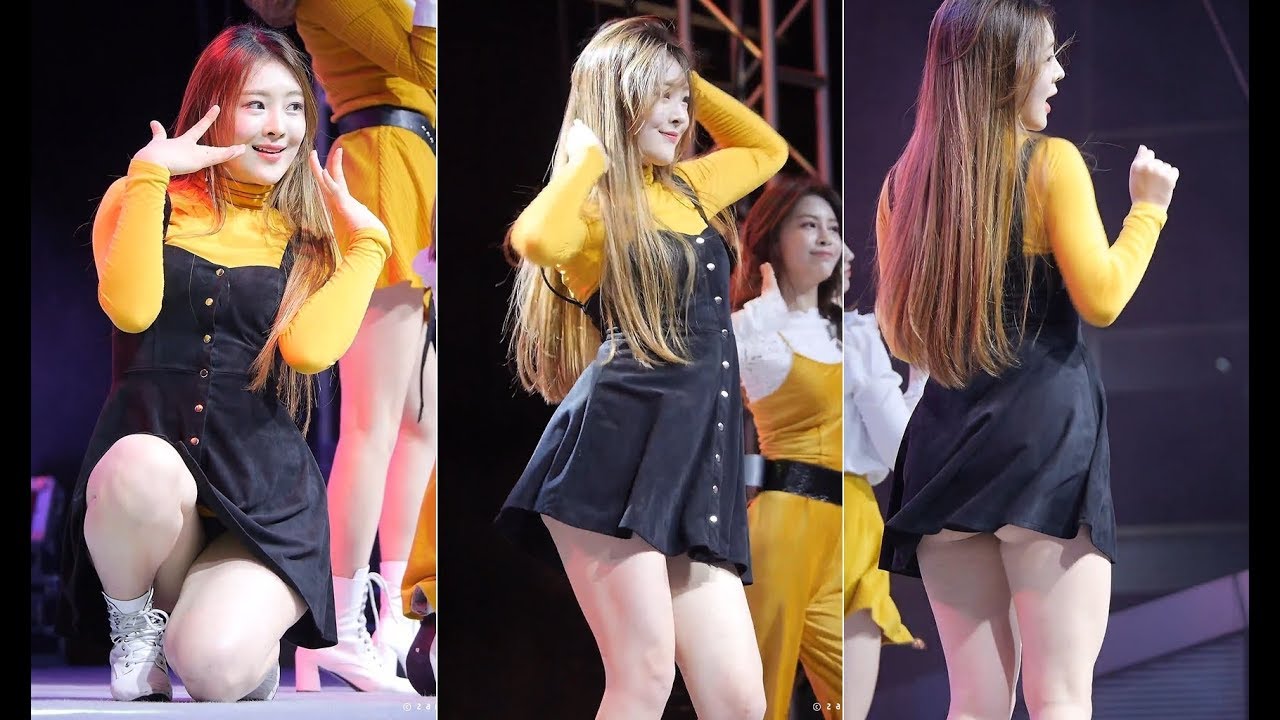 191020 네온펀치 백아 - 레드벨벳 음파음파 & 씨스타 Shake It (여행페스타 코엑스) 직캠 fancam by zam