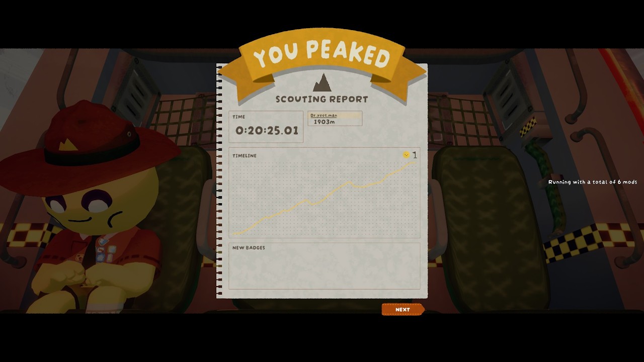 Peak random seed Ascent 7 speedrun / Current WR (First Sub 21)