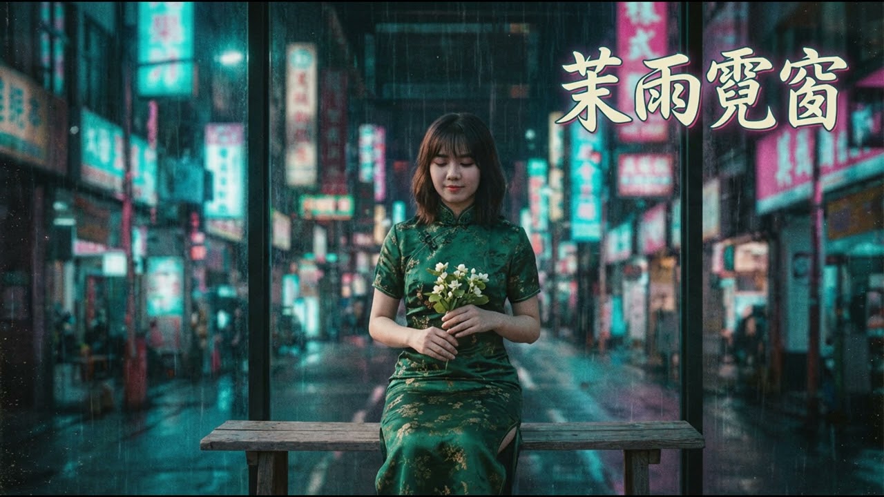 【回憶曲風】 《茉雨霓窗》｜80年代台北都會抒情・霓虹雨夜的茉莉花語