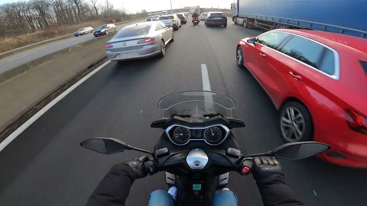 Peripherique et A13 17.02.2021 9h Yamaha Xmax 125