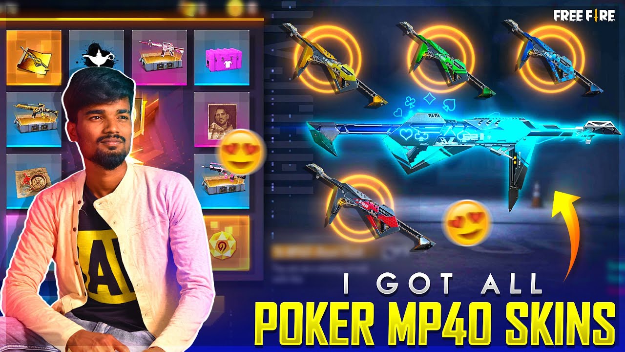 😡இது ரொம்போ மோசம்😡| Wow.!! Poker Mp40 Return | I Got All Best Poker Mp40 Skin Spin Video Tamil