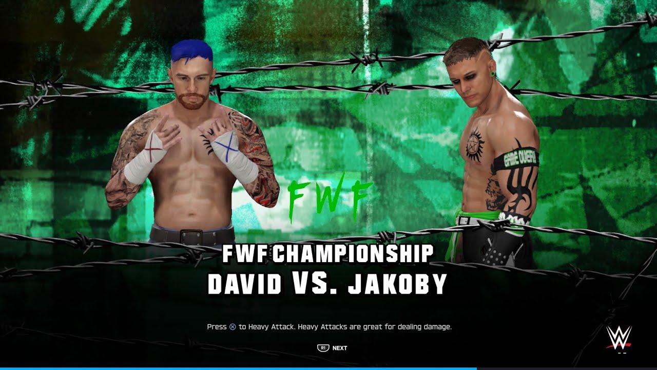 The rocker cashes in the title contact against fosterkid for the FwF championship
