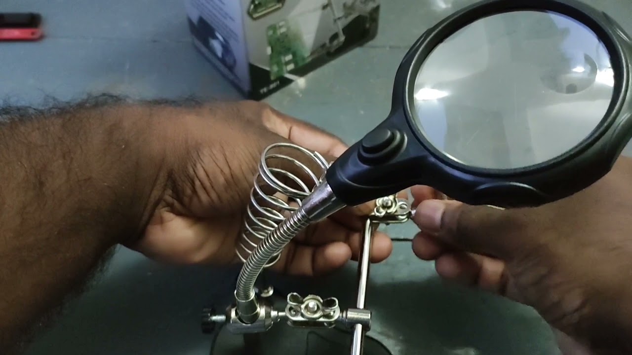 Soldering helping hand TE-801 unboxing and review