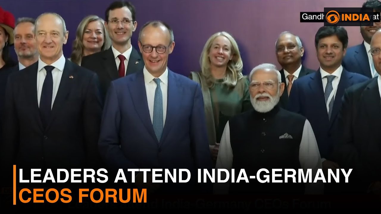 Leaders attend India-Germany CEOs Forum