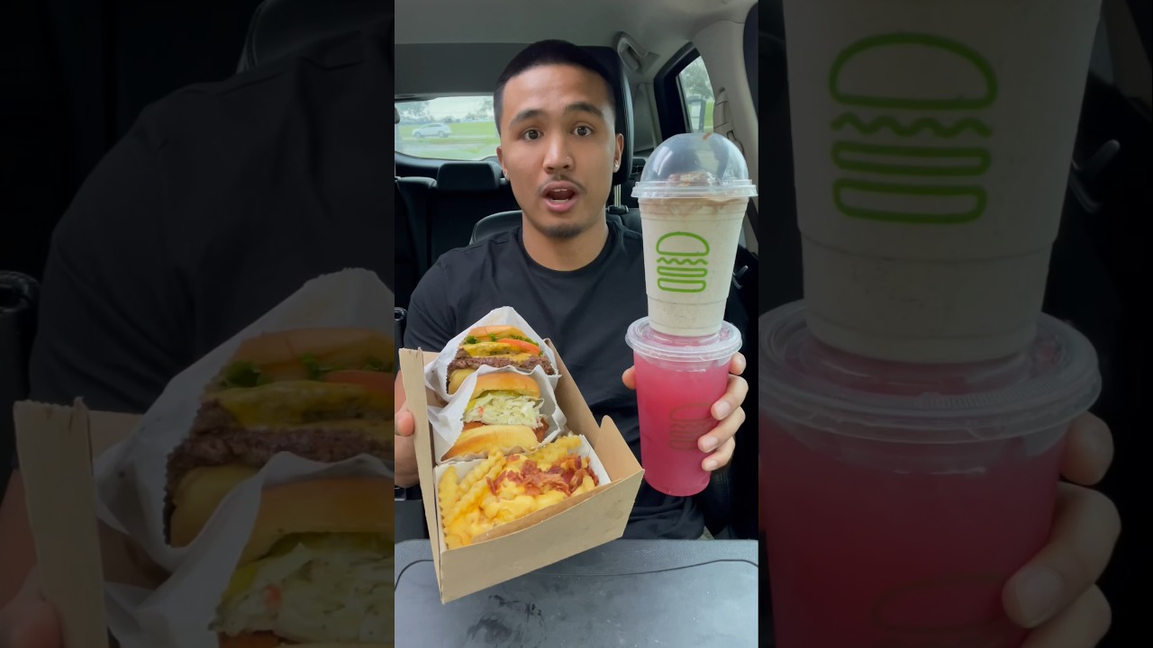 Does Shake Shack have the best burgers?🍔 #shorts #shakeshack
