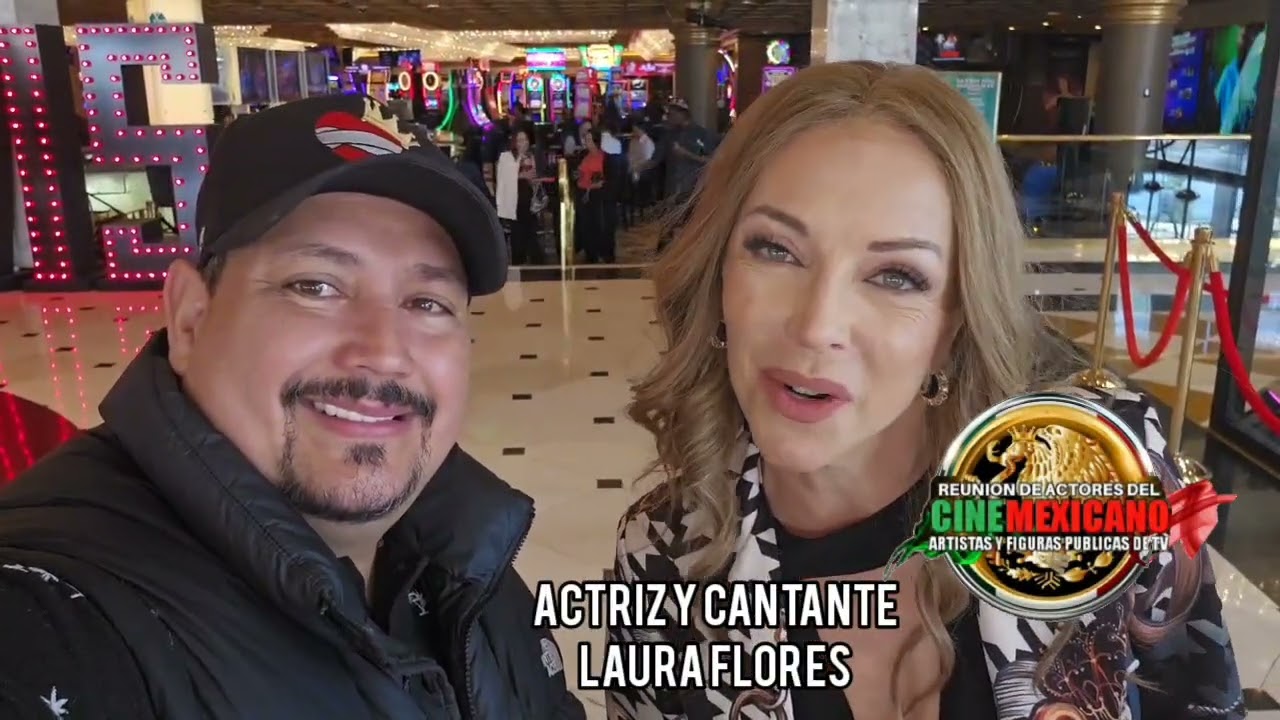 Laura Flores 💐 cantante y actriz y Chava Gomez El charrito