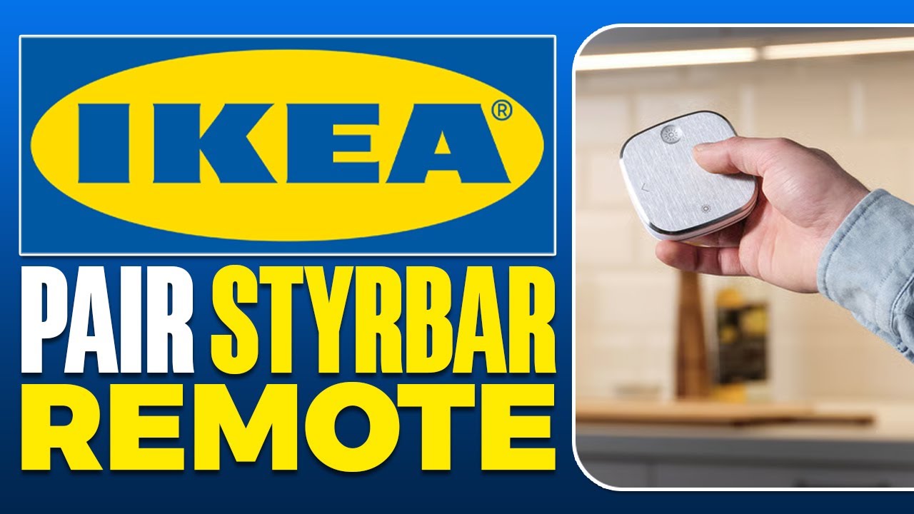 How To Pair Ikea Styrbar Remote