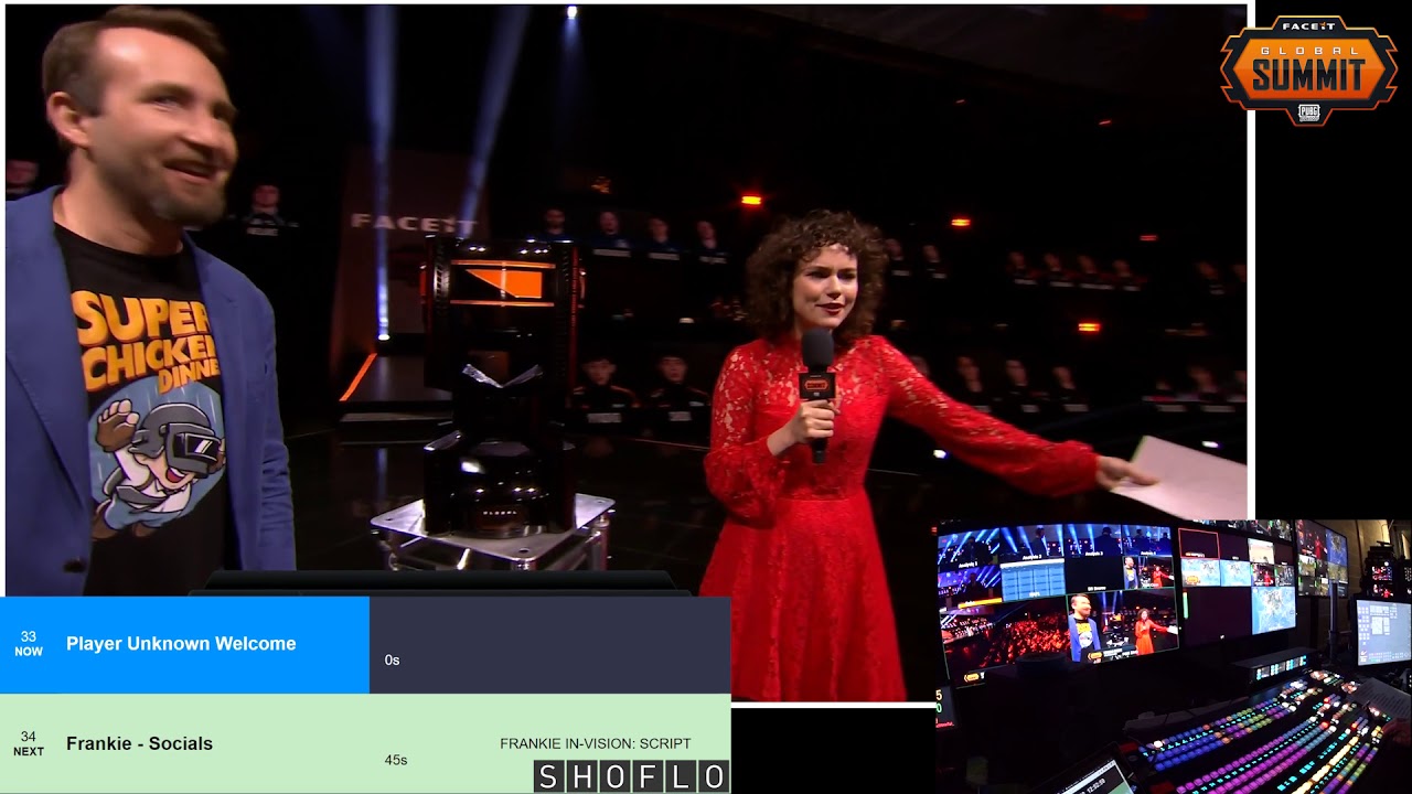 PubG Global Summit Opening Ceremony | Esports Director ShowReel behind the scenes