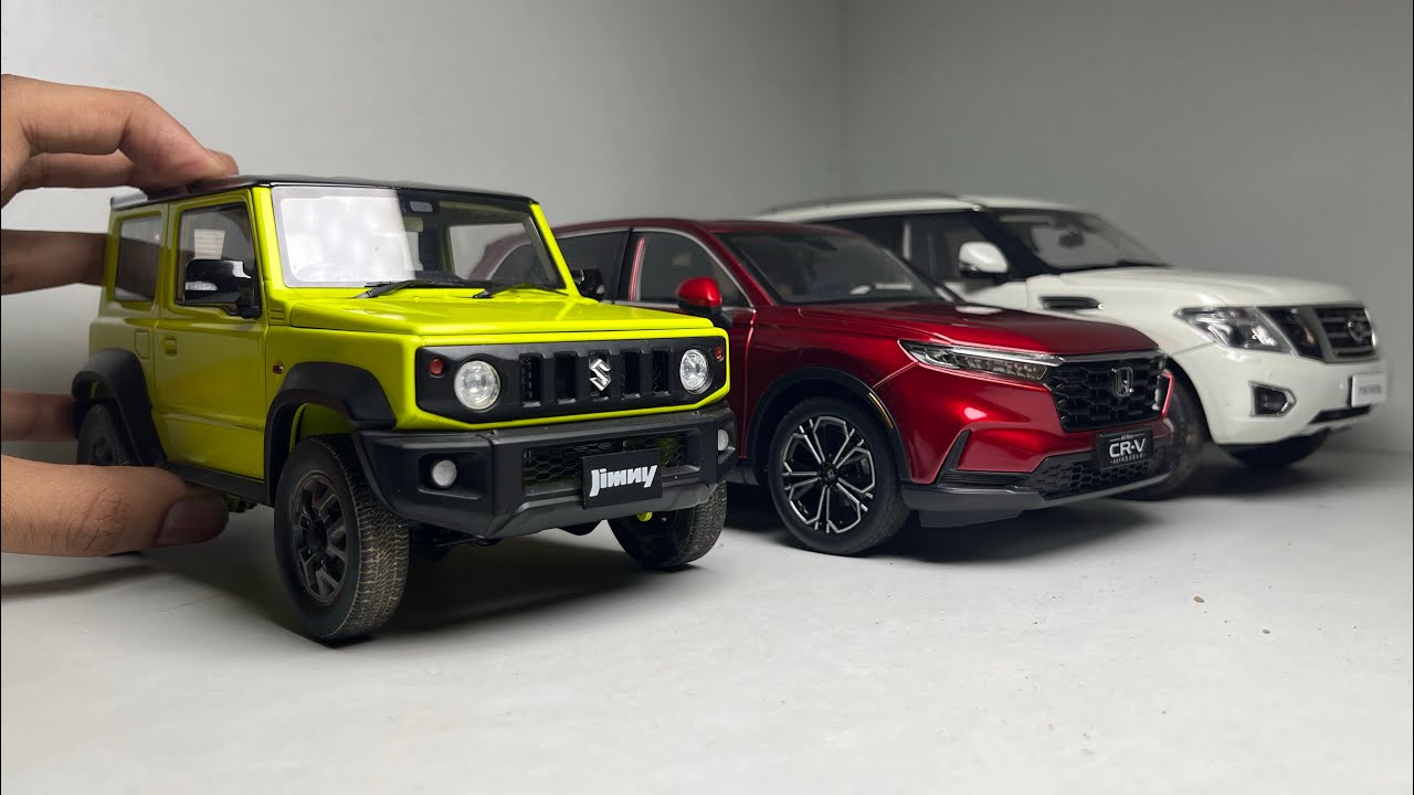 Most Realistic SUVs Diecast Collection 1:18 Scale 