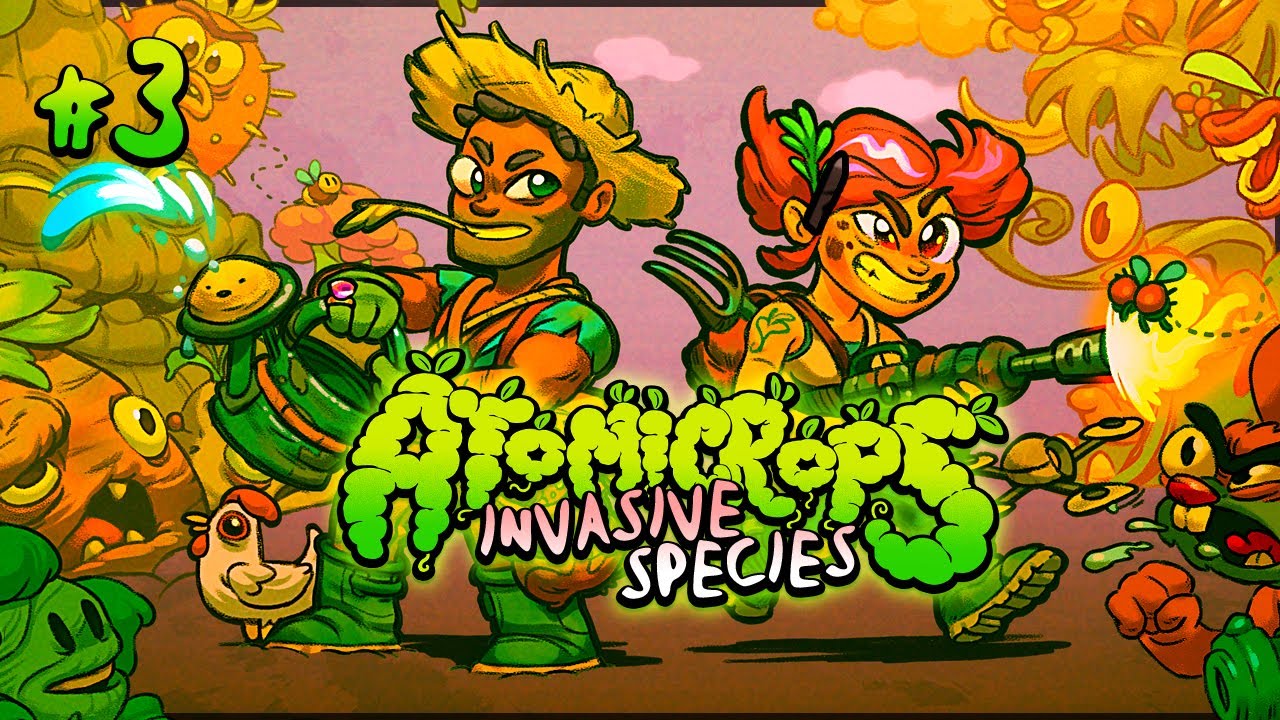 Let's Play Atomicrops: Achievement Hunter | Invasive Species - Episode 3