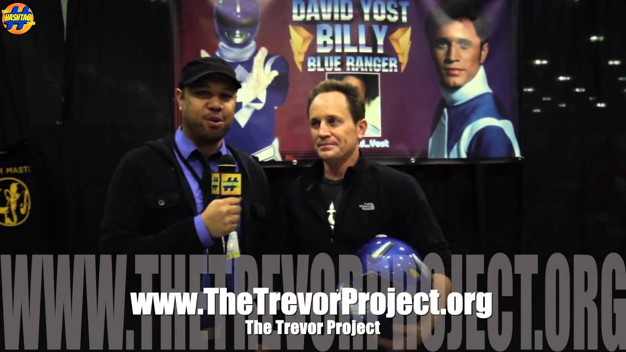 David Yost (Billy, the Blue Ranger) Interview at Comikaze 2014