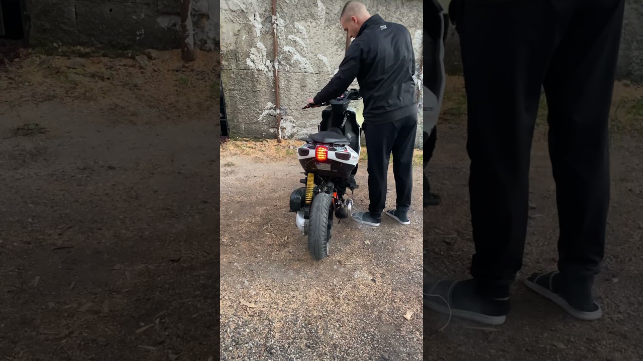 Aprilia SR70R + MVT