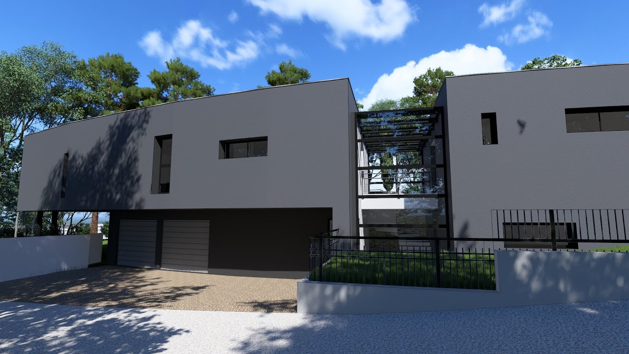 VILLA CONTEMPORAINE  200 m&sup2; LANGLADES