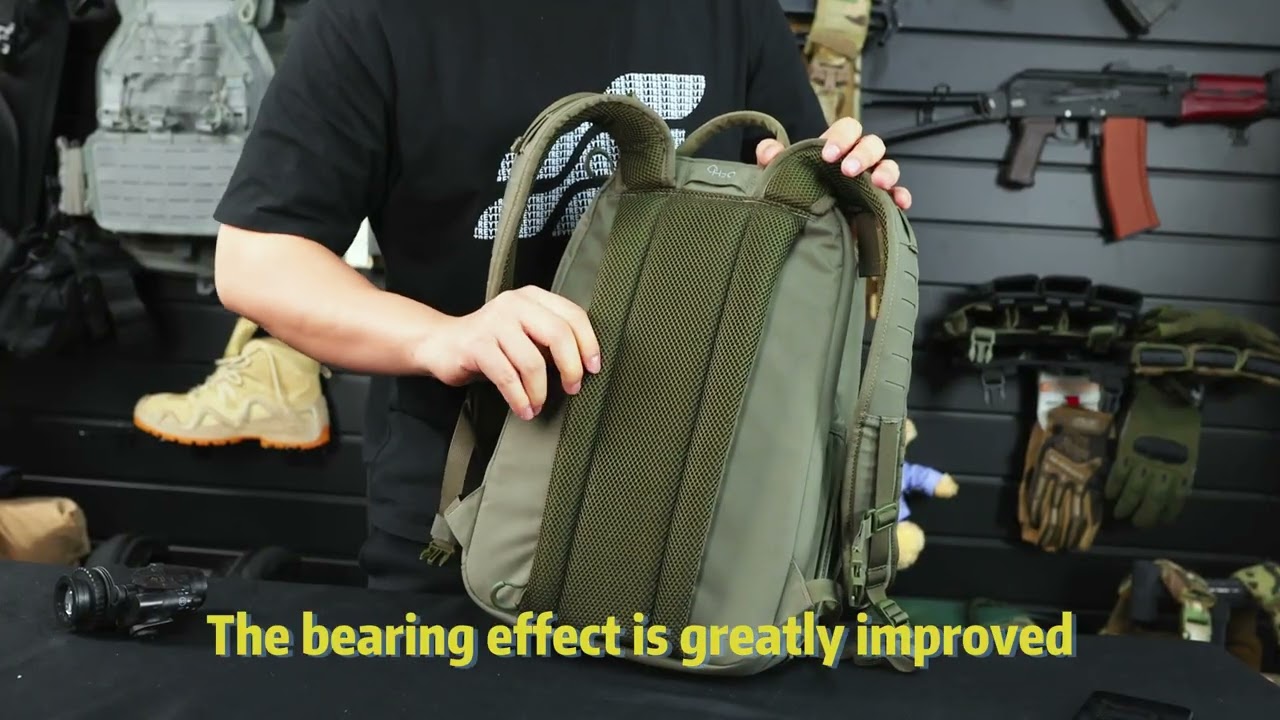 Precision in Motion: Inside the backpack🎒