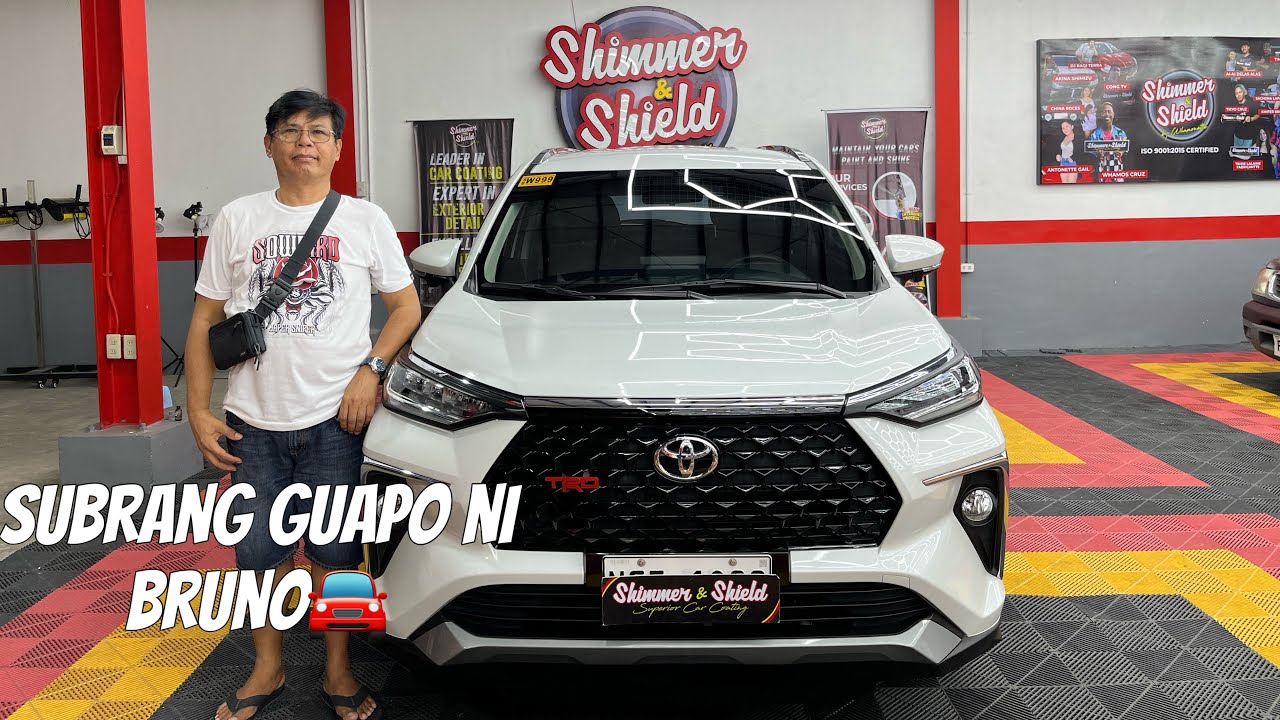 CERAMIC COATING by SHIMMER & SHIELD #toyotaveloz ceramiccoating