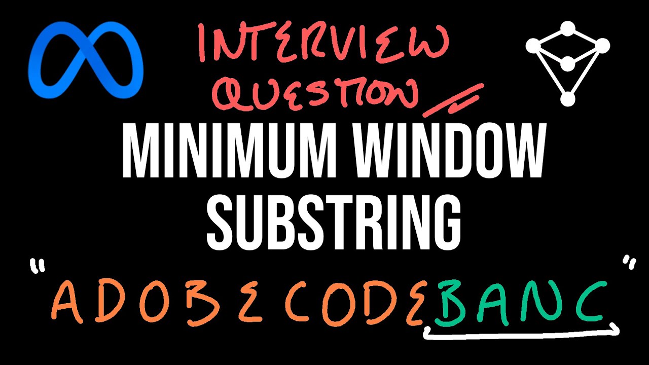 Minimum Window Substring - LeetCode 76 - JavaScript