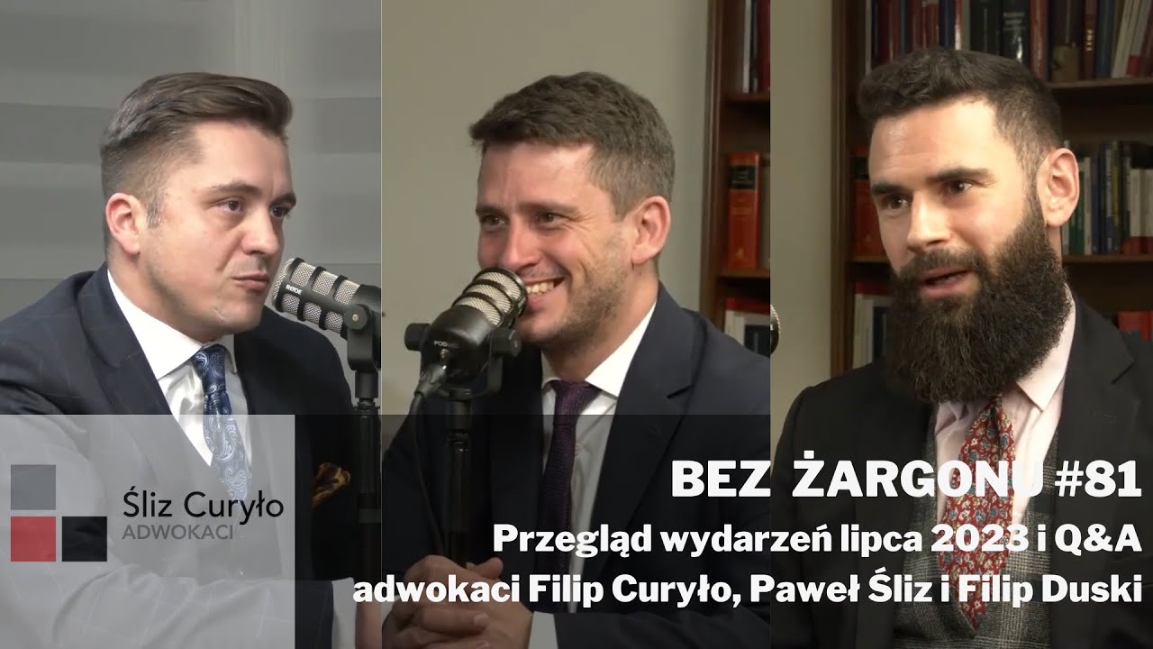 #81 przegląd wydarzeń lipca 2023 i Q&A