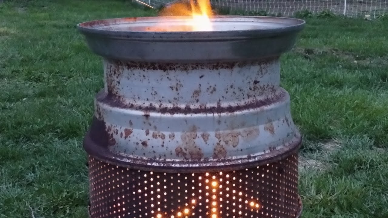 No weld,Stackable. Rim Firepit.