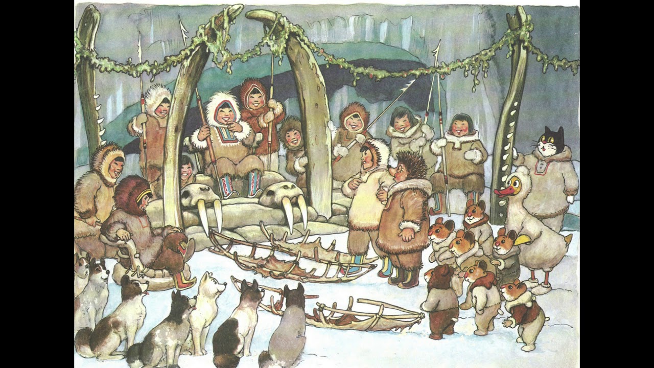 Hörbuch Mecki🦔bei den Eskimos❄#02 Wie wir alle in Eskimos verkleidet wurden