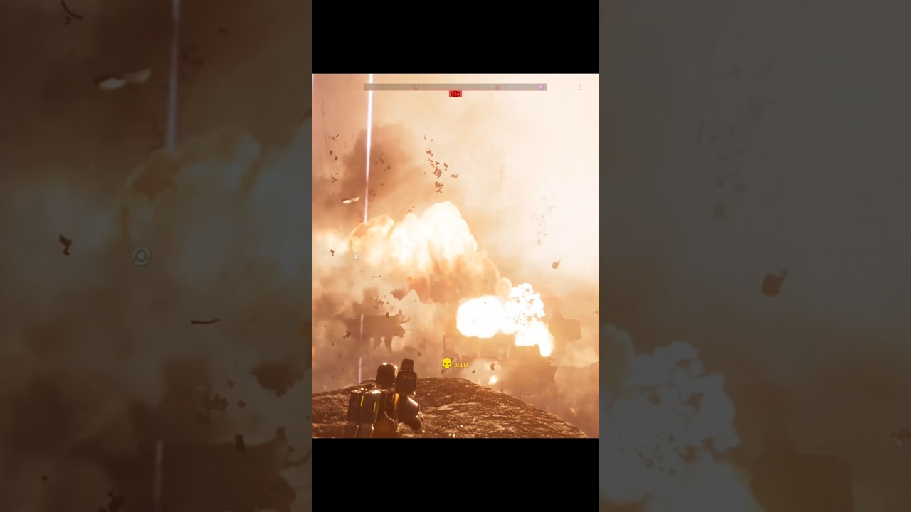 The absolute CHAOS of this game is unmatched!!! #hd2 #helldivers2 #helldivers2shorts