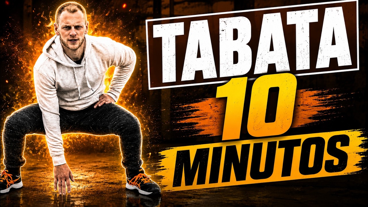 🙀 Rutina HIIT TABATA para ADELGAZAR y QUEMAR GRASA (RÁPIDO!!!)⚡