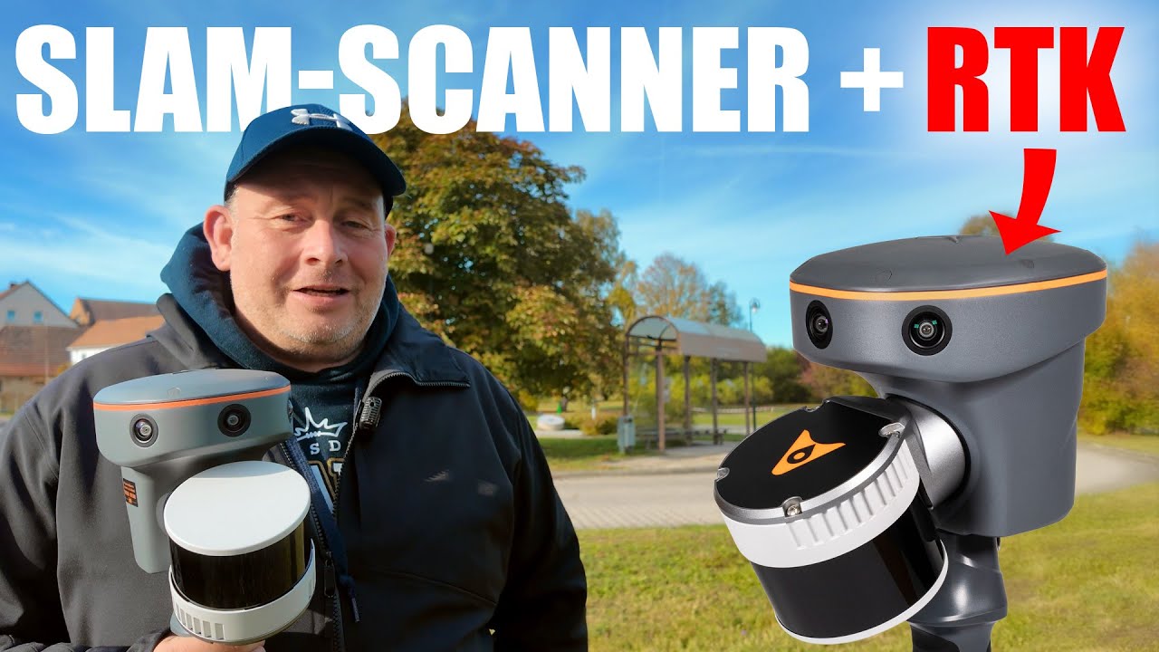 Warum eine GPS-Antenne am SLAM-Scanner sinnvoll ist – Genauere Daten & weniger Nacharbeit!