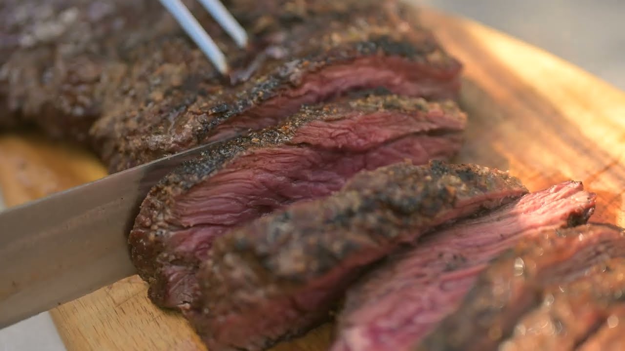 How To Cook A Bavette Steak On The Grill (Vacio)
