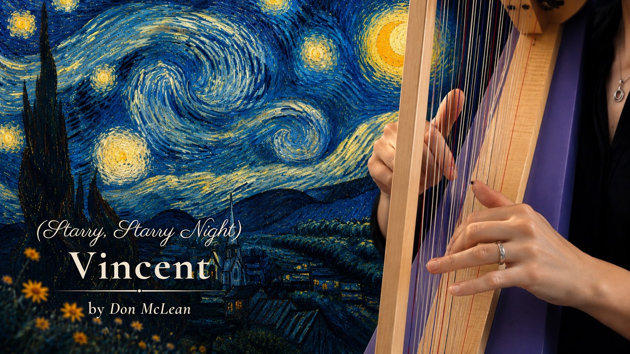 Vincent (Starry Starry Night) for double strung harp