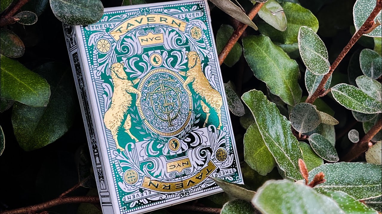 Tavern on the Green Ivory Edition - Theory11 - Deck Review!