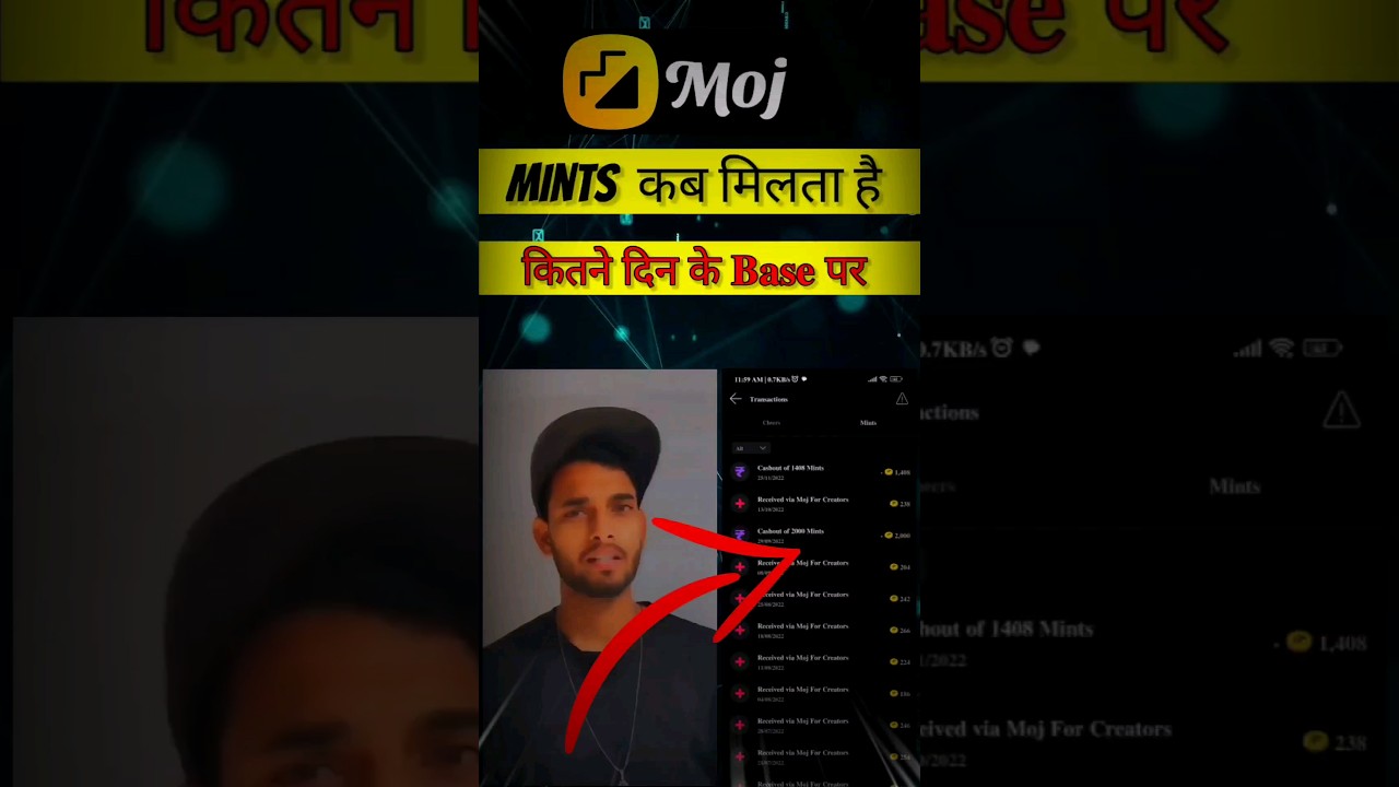 Mints Kab Milte Hai  ? || Moj App 😀🔥