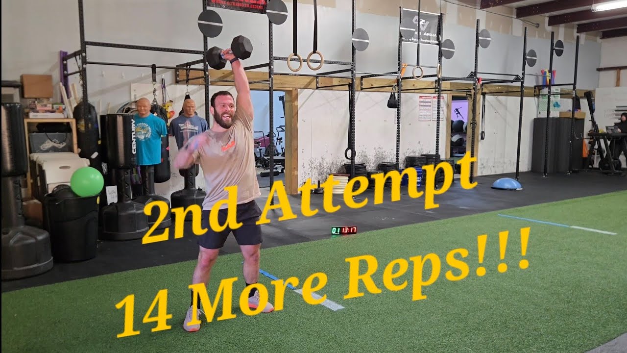 Crossfit Open Workout 25.1 2nd Attempt