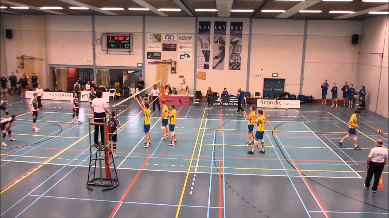 2015-01-21 Beker kwartfinale VoCASA HS1 - Webton Hengelo HS1 (Nijmegen)