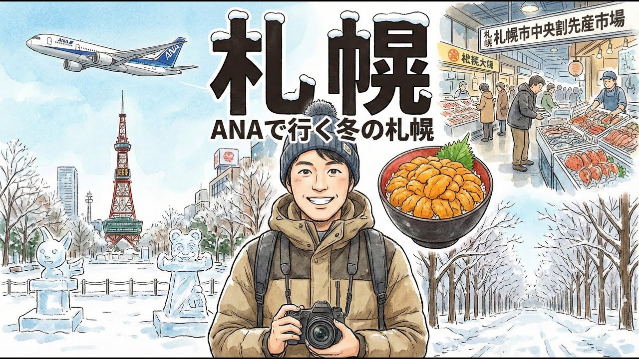 [JPN] 🇯🇵 Winter Trip to Sapporo by ANA (Dec 5, 2025) Ep.151