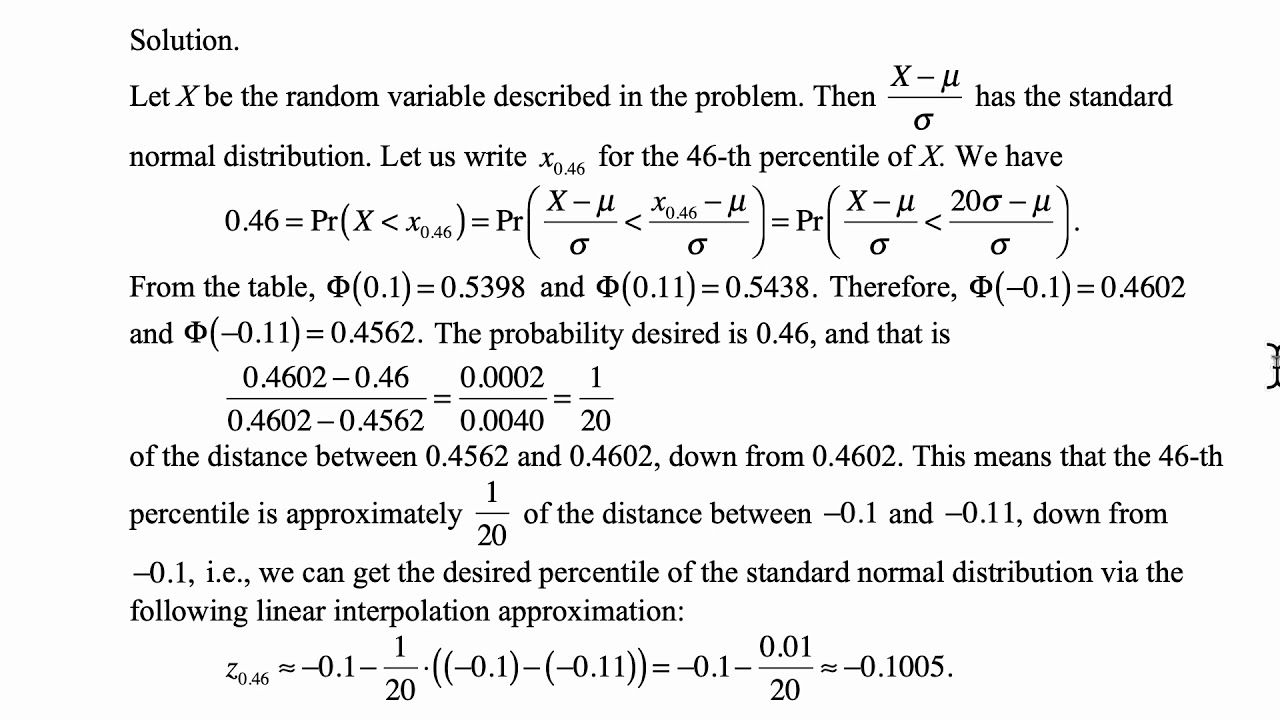 Exam P exercise for January 2, 2020
