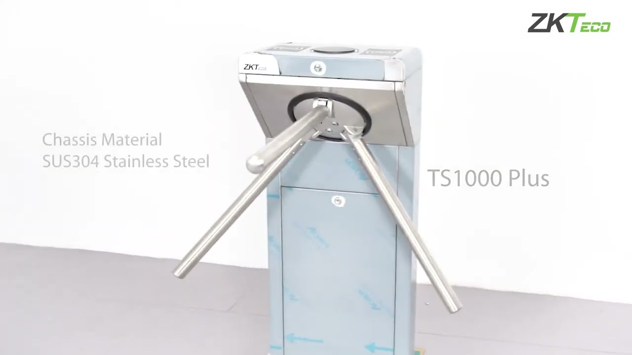 Турнікет ZKTeco TS1000 Plus // Продаж, монтаж +38 (099) 150-09-09