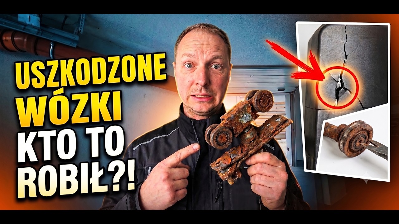 Trzy awarie, jeden dzień. Co tym razem poszło nie tak? nice a800 , kolejne w&oacute;zki w bramie nice shel