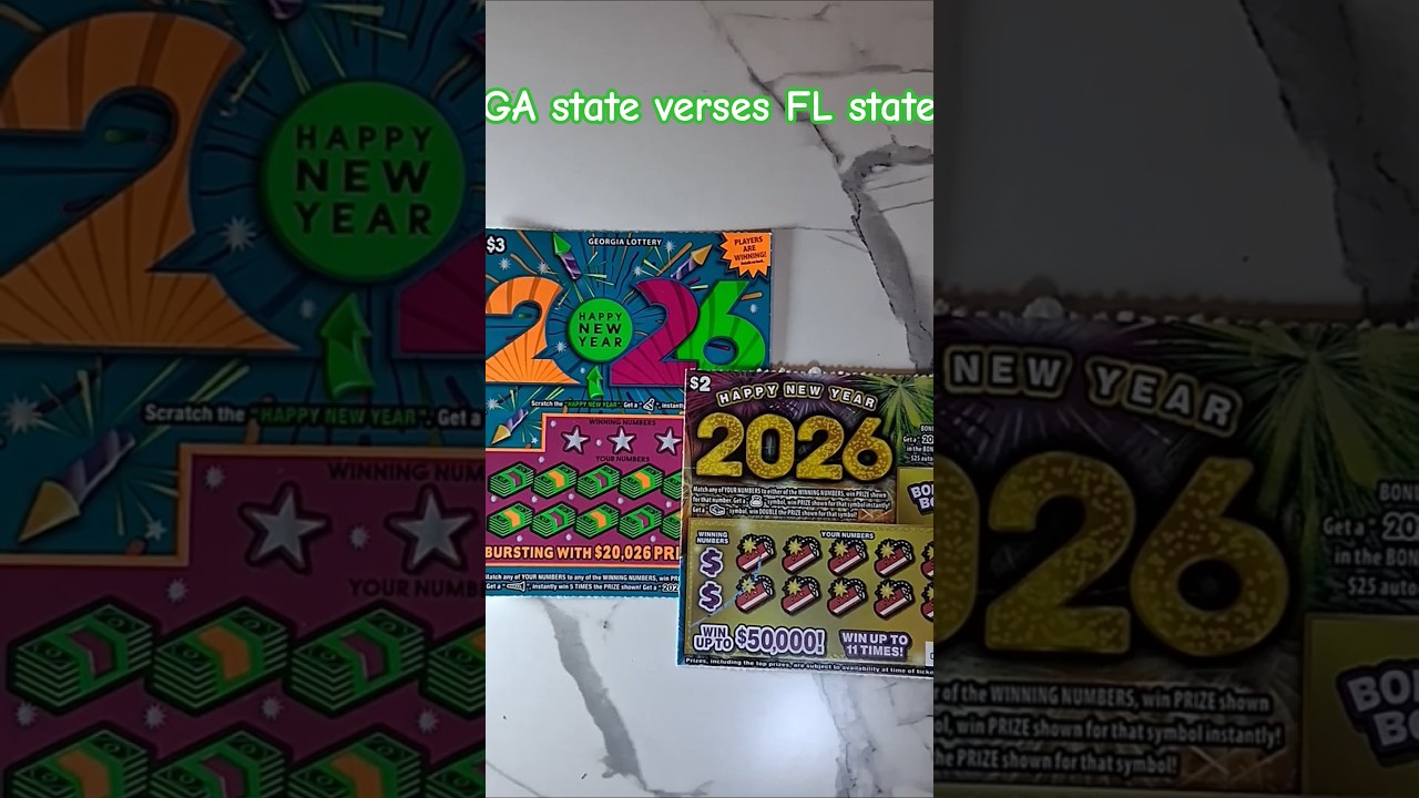 GA State против FL State. С Новым 2026 годом! #scratchoffchallenge