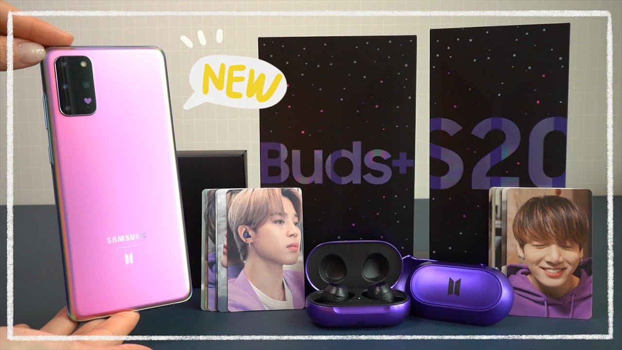 💜 Распаковка Samsung Galaxy BTS Special Edition!