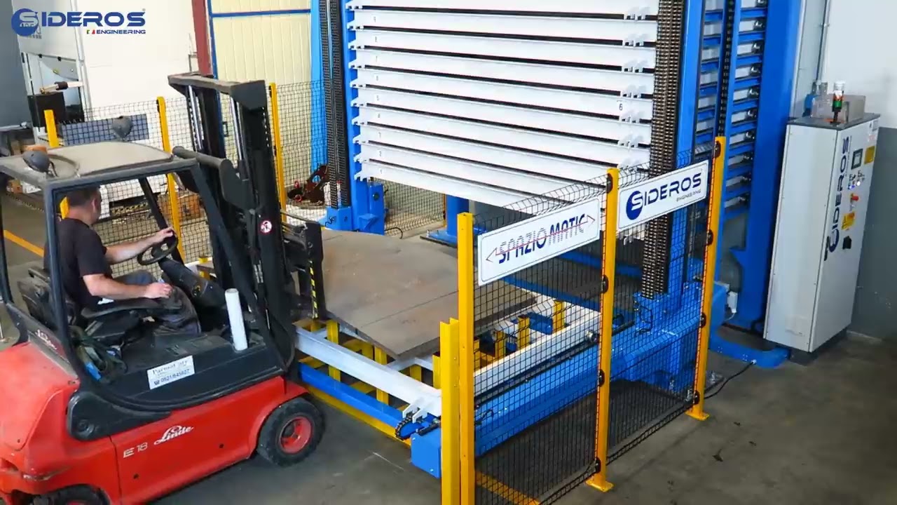 Sheet Metal Storage System - Sideros Engineering - Spaziomatic