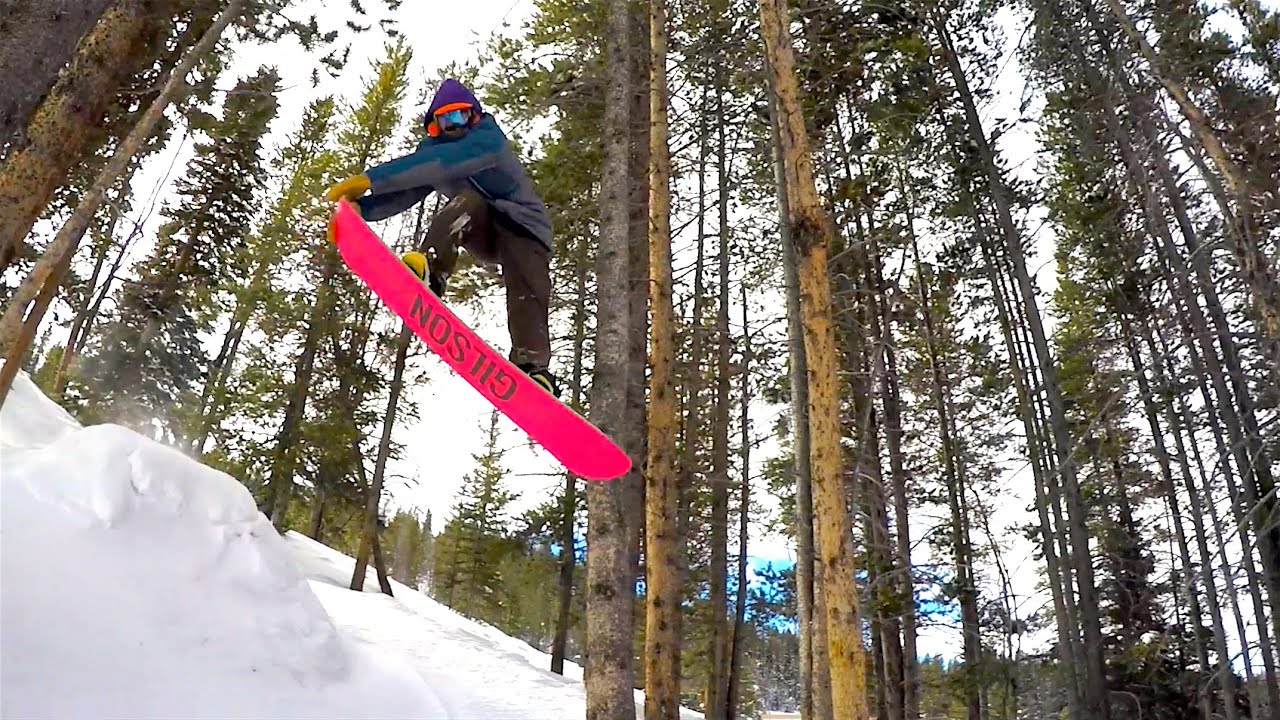 Snowboarding Colorado - Sun, Snow & Friends (4K)