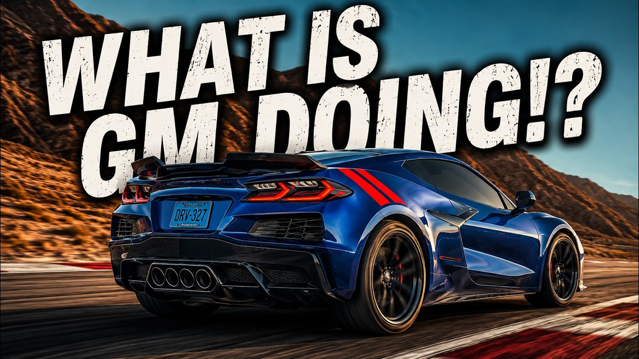Я заказал Corvette 2027 года... НО это совершенно бессмысленно.