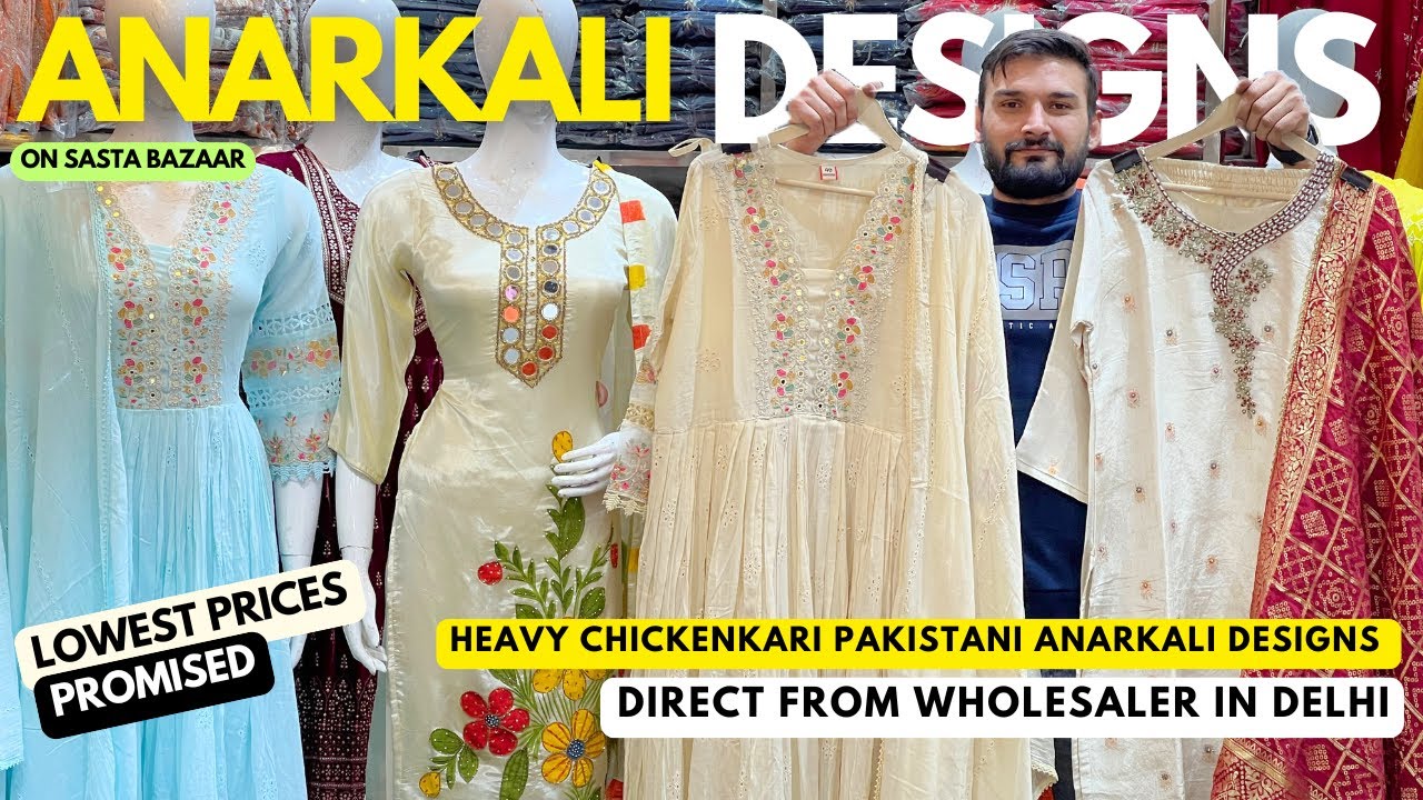 Eid Special Heavy Designer Kurtis and Anarkalis | Biggest Collection | Trending Kurtis Wholesaler