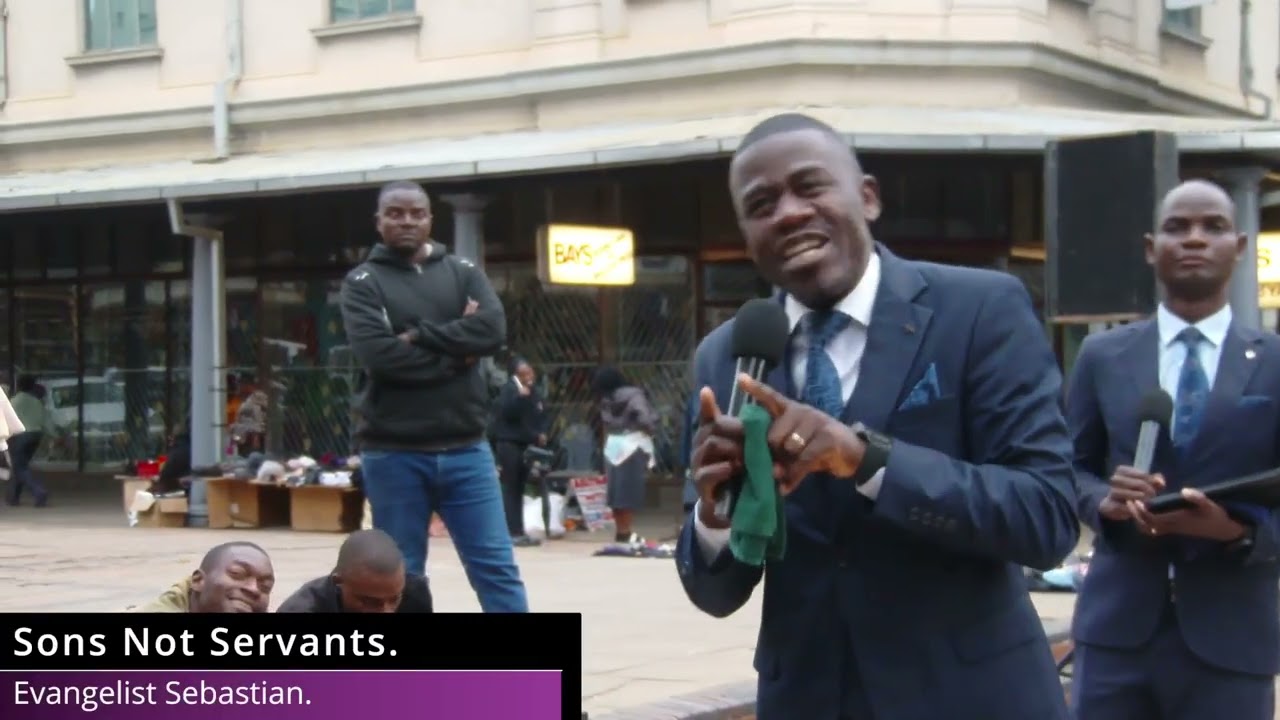 Sons Not Servants | Evangelist Sebastian | Christ Revealed Ministries.