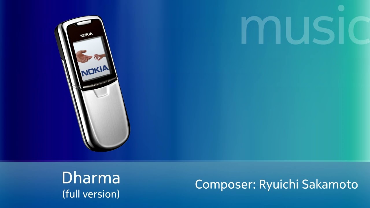 Nokia 8800 ringtones [in honor of Ryuichi Sakamoto]