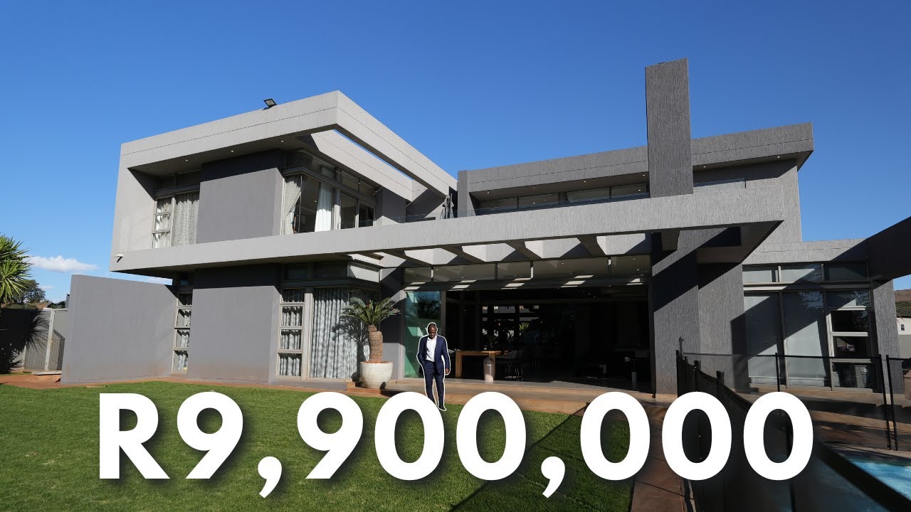 Inside the R9,900,000 EYE OF AFRICA Modern Family Home | Johannesburg Home Tour