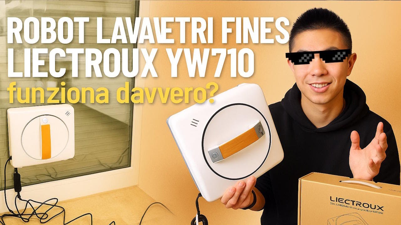 Miglior Robot Lavavetri Finestre LIECTROUX YW710 economico di Aliexpress
