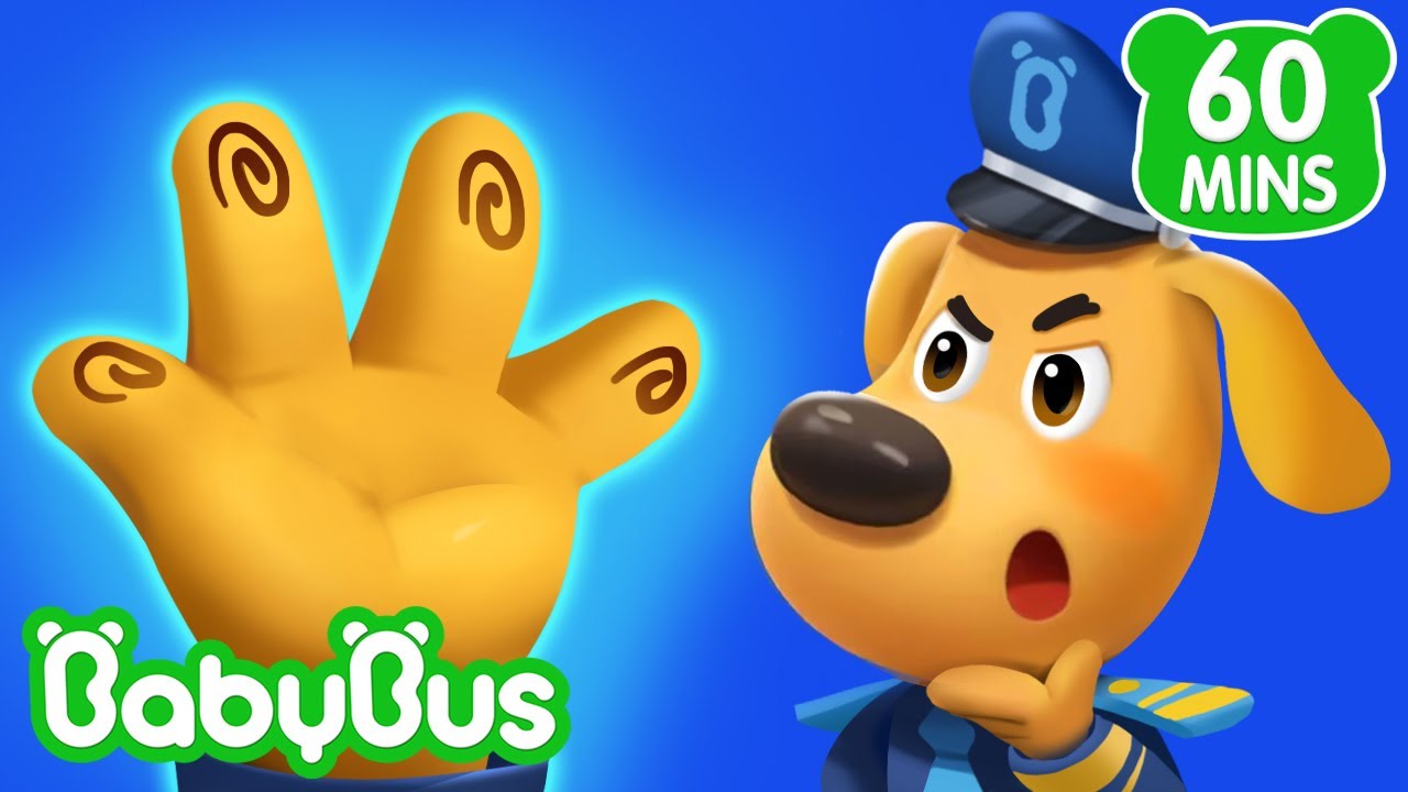 Impressões Digitais Únicas | Detetive Labrador Compilação | Desenhos Animados 🐼 por BabyBus