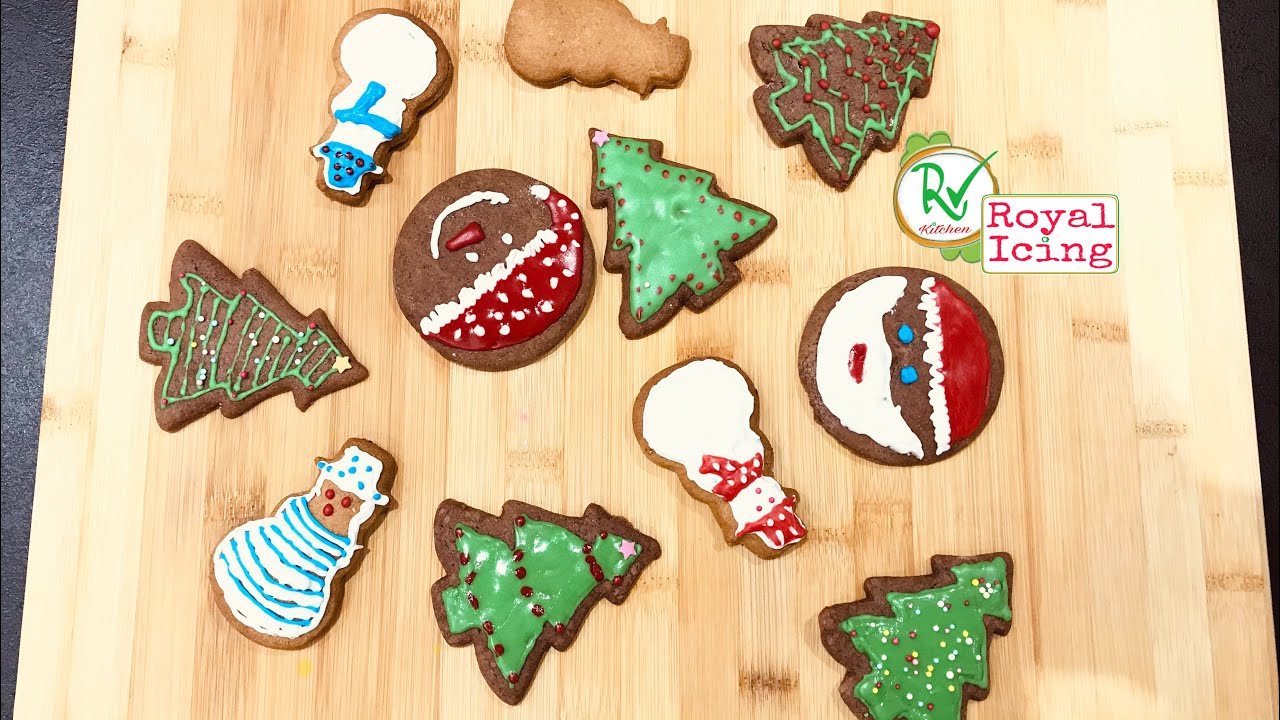 Royal Icing Recipe  /Cookies Icing /Christmas cookie Icing